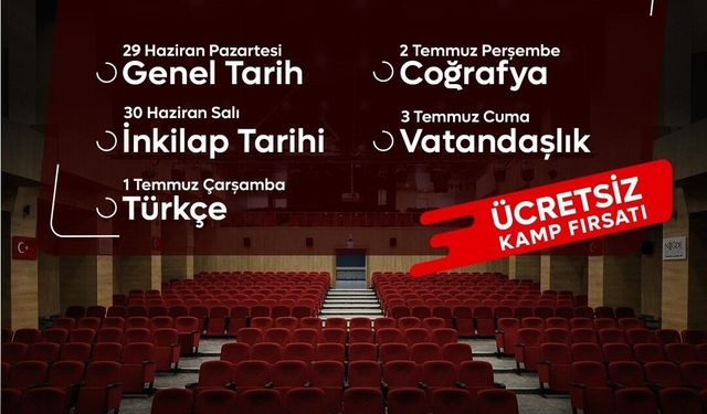 Niğde Belediyesi'nden KPSS adaylarına büyük destek
