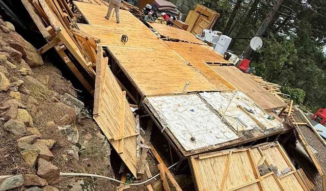 Olukbaşı Yaylası'nda yıkım sürüyor, vatandaşlar evlerini boşaltıyor