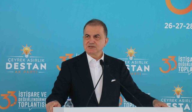 Ömer Çelik: 'Terörsüz Türkiye'de yeni bir aşamadayız'