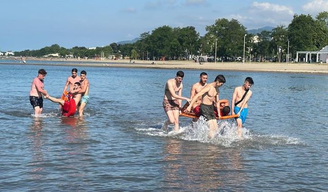 Ordu'da cankurtaranlar deniz sezonuna hazır