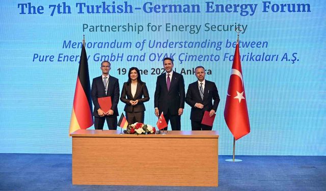 OYAK Çimento ve Pure Energy'den sürdürülebilir gelecek için stratejik ortaklık