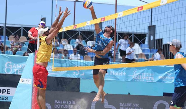 Plaj Voleybolu Dünya Turu'nda Balıkesir Etabı sona erdi