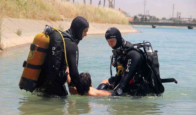 Şanlıurfa'da 'kurbağa adamlar' boğulma vakalarına karşı teyakkuzda