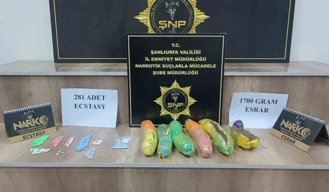 Şanlıurfa'da uyuşturucu operasyonu: 5 gözaltı