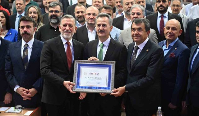 Savunma Sanayii Başkanı Prof. Dr. Görgün Bursa iş dünyasıyla buluştu