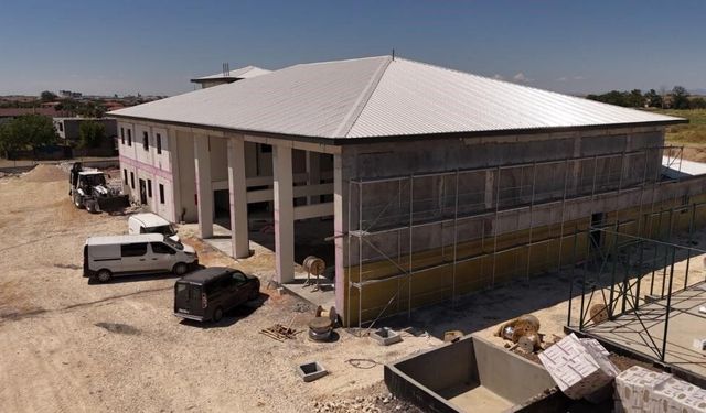 Tekirdağ'da 3 yeni itfaiye istasyonunda çalışmalar sürüyor