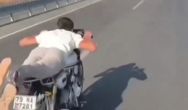Trafiği tehlikeye atan motosiklet sürücülerine 138 bin 500 lira ceza