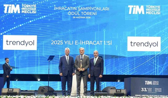 Trendyol, üçüncü kez Türkiye'nin e-ihracat şampiyonu oldu