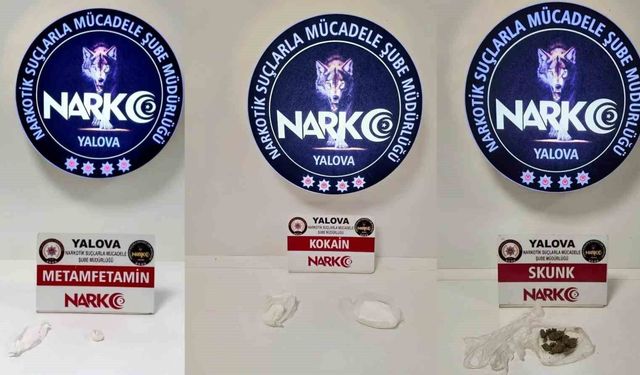 Yalova'da uyuşturucu operasyonunda 2 tutuklama