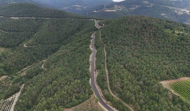20 dakikalık mesafeyi 6 dakikaya indiren yol hizmete açıldı