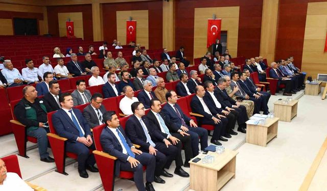 Adıyaman'daki kamu yatırımları masaya yatırıldı