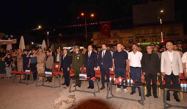 Ahlat'ta '15 Temmuz Demokrasi ve Milli Birlik Günü' etkinliği