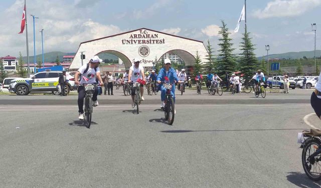 Ardahan'da bisiklet festivali başladı
