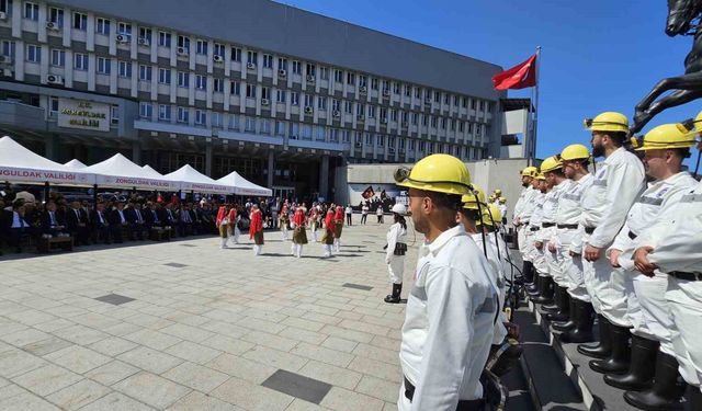 Bakan Yardımcısı Aydın'dan, Amelebirliği'nin 103. yılında madencilere deprem teşekkürü