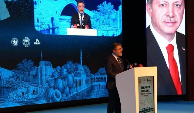 Bakan Yumaklı'nın Katılımıyla Fırat Havzası Rehabilitasyon Projesi'nin tanıtımı gerçekleştirildi
