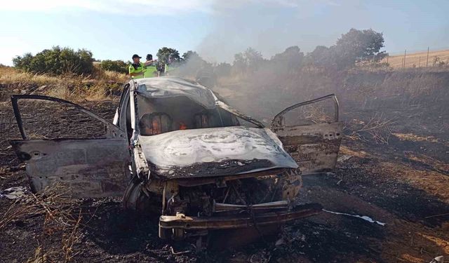 Balıkesir'de kaza yapan otomobil araziye uçtu: 4 yaralı