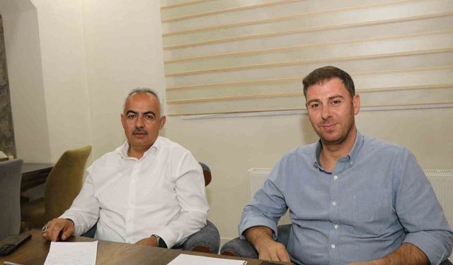 Başkan Çelebi basın mensuplarıyla bir araya geldi: Oltu'nun geleceği masaya yatırıldı
