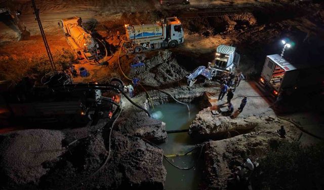 Büyükkaraçay baraj hattında çalışmalar tamamlandı