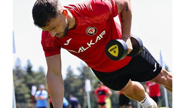 Çorum FK'da yeni sezon antrenmanları devam ediyor
