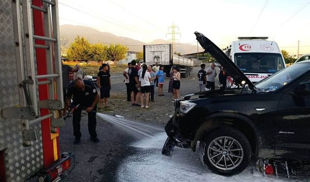 Dörtyol'da trafik kazası: 1 yaralı