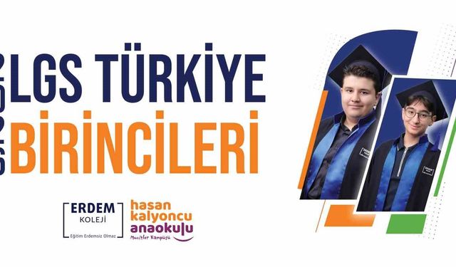 Erdem Koleji LGS'ye damga vurdu