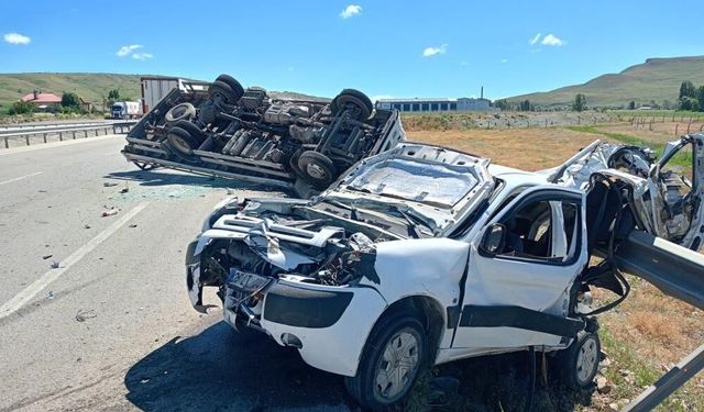 Erzurum kent merkezinde altı ayda 745 ölümlü-yaralamalı trafik kazası