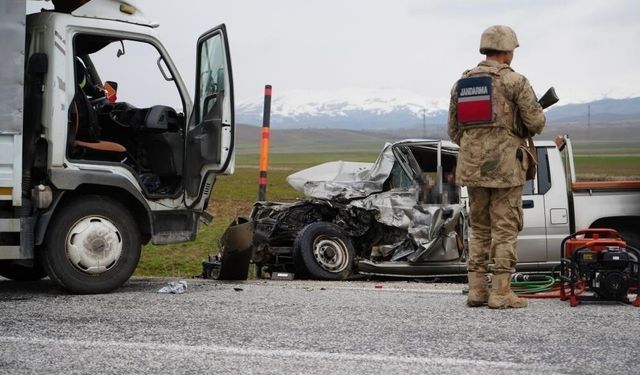 Erzurum'da jandarma bölgesinde bir ayda 25 kişi trafik kazalarında yaralandı