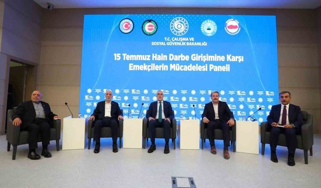 HAK-İŞ Genel Başkanı Arslan: '15 Temmuz'un bize kazandırdığı en önemli değer ülke genelinde birliğimizi korumaktır'