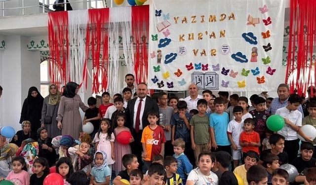 Hakkari'de yaz Kur'an kursları dualarla başladı