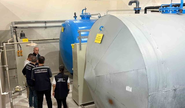 İçme Suyu Arıtma Tesisinde çevre denetimi yapıldı