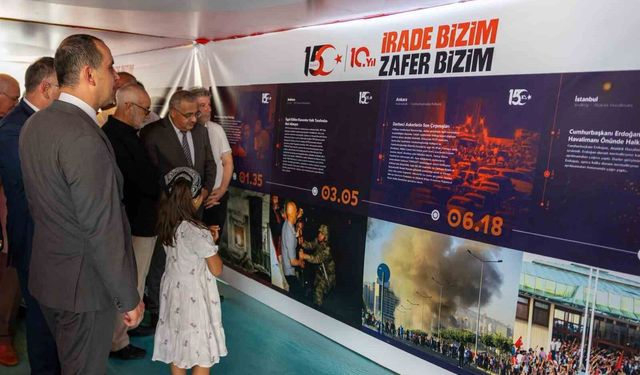 Iğdır'da '15 Temmuz Anma Çadırı' ziyarete açıldı