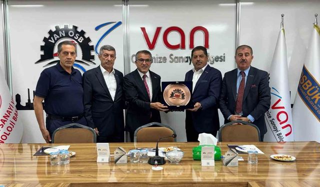 İş dünyası Van OSB'de buluştu: Bölgesel kalkınma ve ulaşım ağları masaya yatırıldı