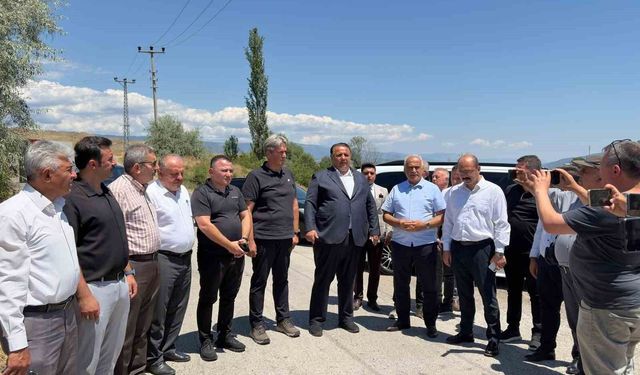 İskilip-Tosya yolu projesi için çalışmalar devam ediyor