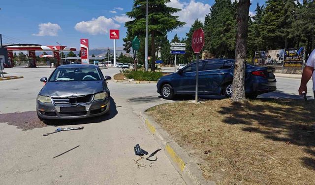 Isparta'da trafik kazası: 1 yaralı