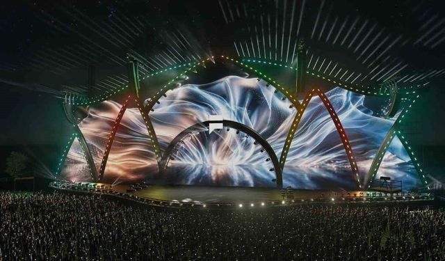 İstanbul Festivali için Mimar Sinan'dan ilham alınan ikonik ana sahne