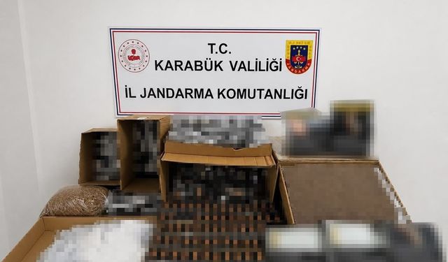 Karabük'te uyuşturucu operasyonu