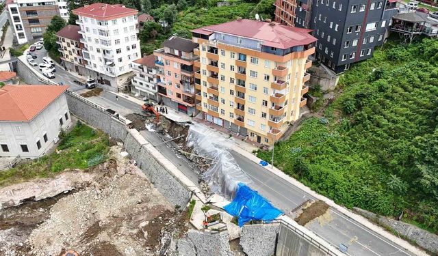 Karadeniz'de istinat duvarı riski büyüyor