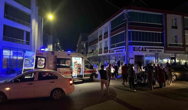 Karapınar'da motosiklet ile otomobil çarpıştı: 1 yaralı