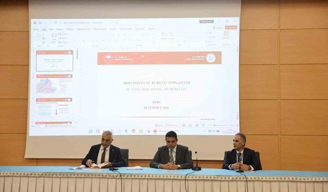 Kars'ta Aras Havzası için kritik adım: Su kaynaklarının geleceği bütüncül havza yönetimiyle planlanacak