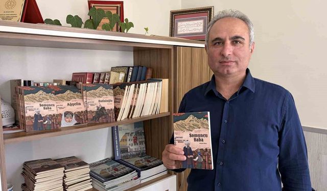 Kayserili yazar Erciyes Dağı'nın karakteristik yapısını kitaba döktü