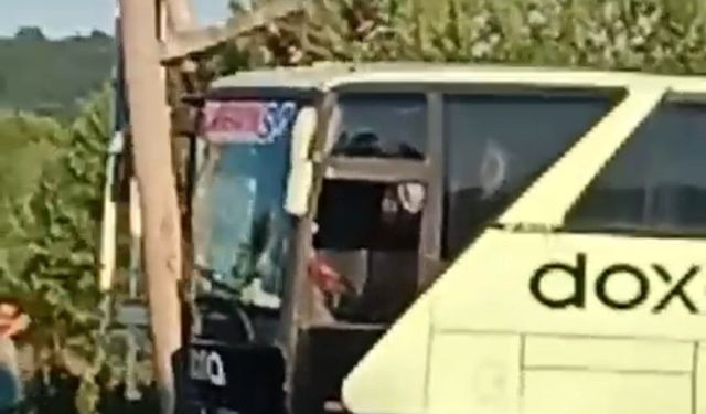 Kaza sonrası patlayan lastik polis memurunu yaralandı