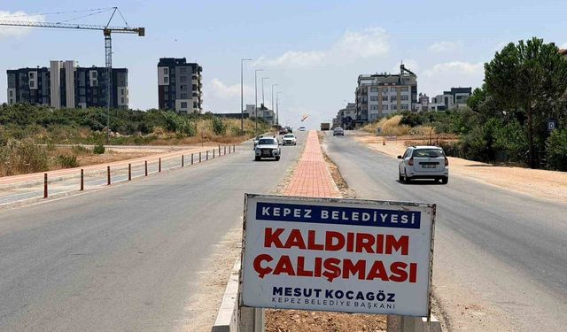 Kepez'de yaya güvenliğine 81 kilometrelik yatırım