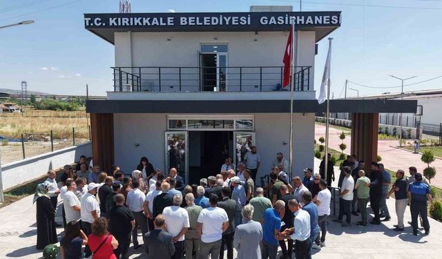 Kırıkkale'nin ilk modern gasilhanesi hizmete açıldı