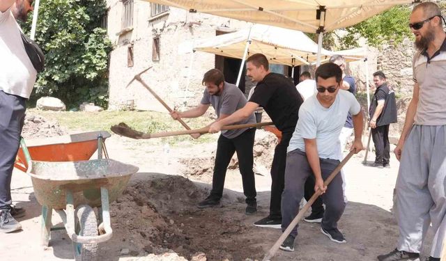 Konuralp 'te restorasyon öncesi son hazırlıklar yapılıyor