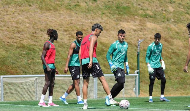 Konyaspor, Slovenya kampındaki hazırlıklarını sürdürüyor
