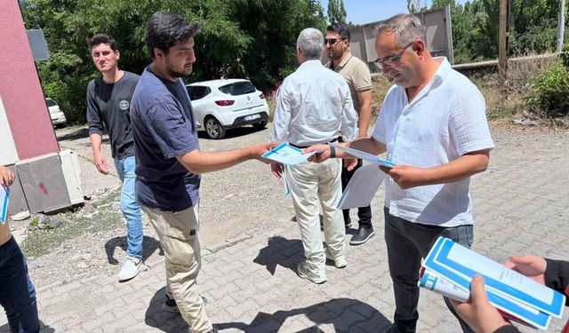 Malazgirt'te kapsamlı sağlık eğitimi: Tarım personeline 'saha' programı