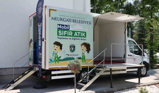 Melikgazi Belediyesi'nin sıfır atık başarısına teşekkür plaketi