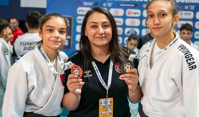 Milli judocular Avrupa Kupası'nda madalya gururu yaşattı
