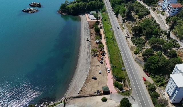 Ordu'da plajlarda yaz mesaisi