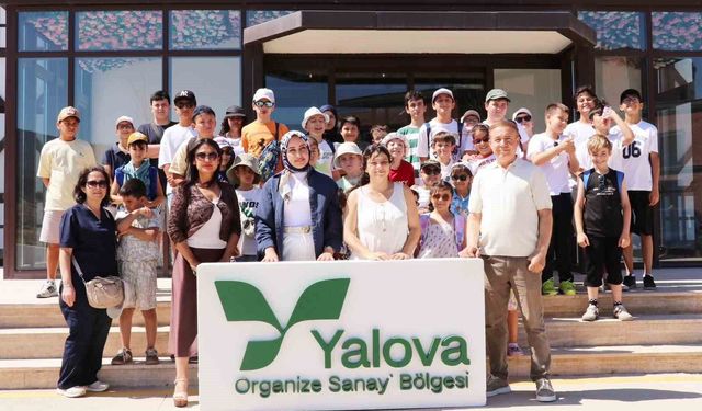 Robotik kodlama öğrencilerinden Yalova OSB'ye teknik gezi
